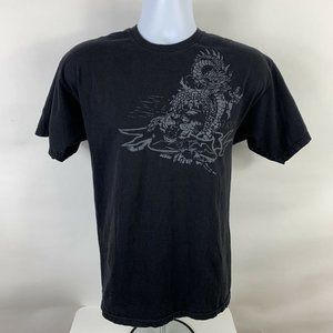 KTM Powerwear Shirt Men's Large Short Sleeve Crew Neck Black 100% Cotton Jersey